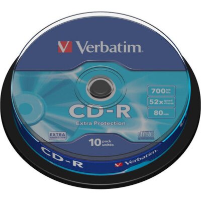 Verbatim CD-R 700MB, 52x, 10 komada (43437)