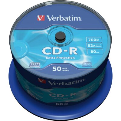 Verbatim CD-R 700MB, 52x, 50 komada, (43351)