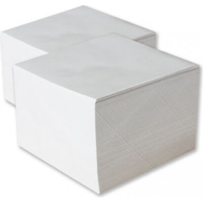 Kocka papira za bilješke, bijela, 500 lista
