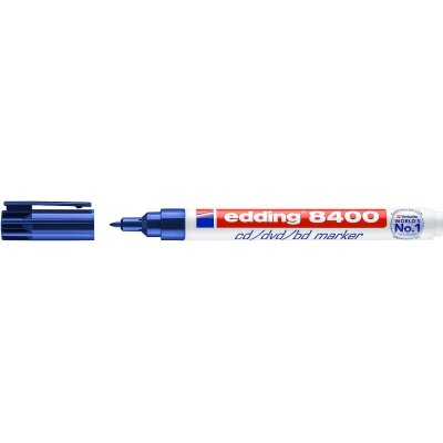 Edding E-8400 flomaster za CD/DVD , plavi 0,75mm (84003)