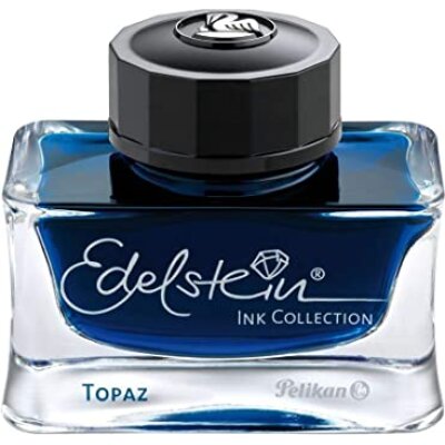 Mastilo Pelikan Edelstein® Ink 339382 mastilo, plavi topaz, 50 ml