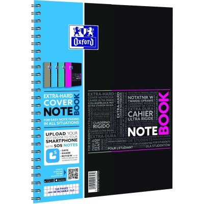 Oxford Notebook sveska A4+, 160 lista, ekstra tvrde korice (400037406)
