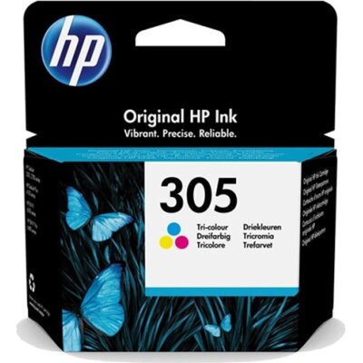 Hp ink 305 tri colour, original (3YM60AE)