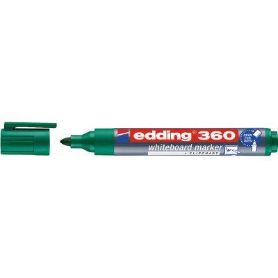Edding marker za bijelu tablu 360, okrugli vrh, zeleni