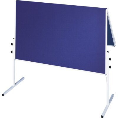 Franken tabla za moderaciju obostrana plava, 150x120cm (CC-UMTF )