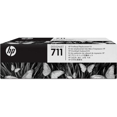 HP printehad 711 (Black, (Yellow), Magenta, Cyan) original (C1Q10A)