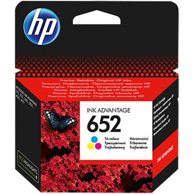 HP ink 652 tri colour original (F6V24AE )